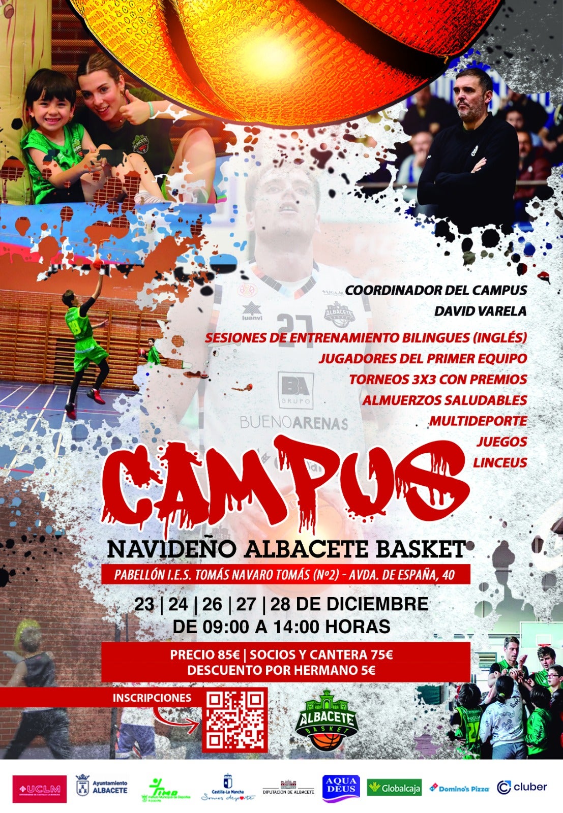 Regresa el Campus de Navidad del Albacete Basket Regresa el Campus de Navidad del Albacete Basket