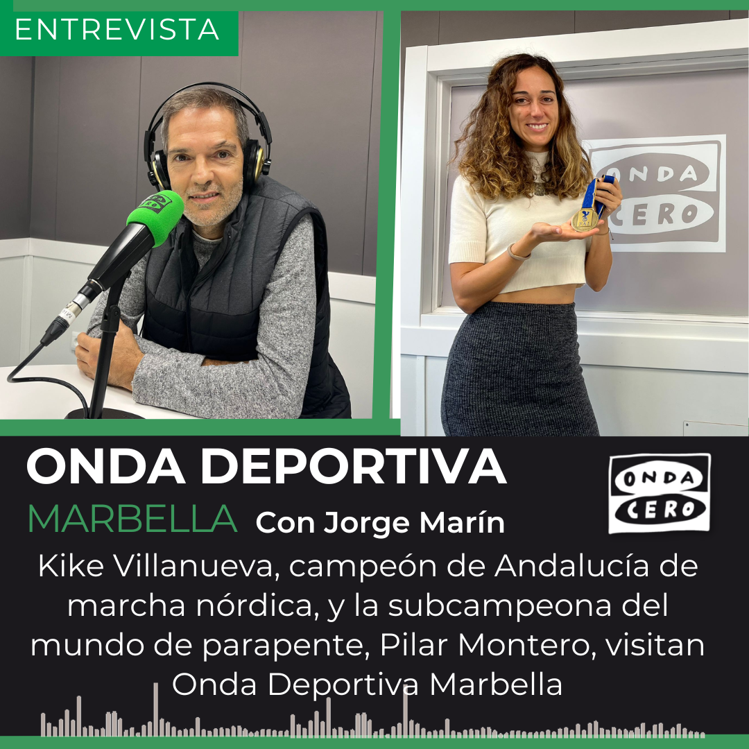 Kike Villanueva y Pilar Montero nos cuentan sus últimos éxitos deportivos Kike Villanueva y Pilar Montero nos cuentan sus últimos éxitos deportivos