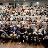 Participantes en el acto del Día de los Derechos de la Infancia en Palexco