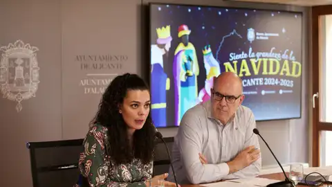 Los portavoces del Equipo de Gobierno, Cristina Cutanda y Manuel Villar Los portavoces del Equipo de Gobierno, Cristina Cutanda y Manuel Villar