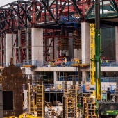 El Camp Nou en obras