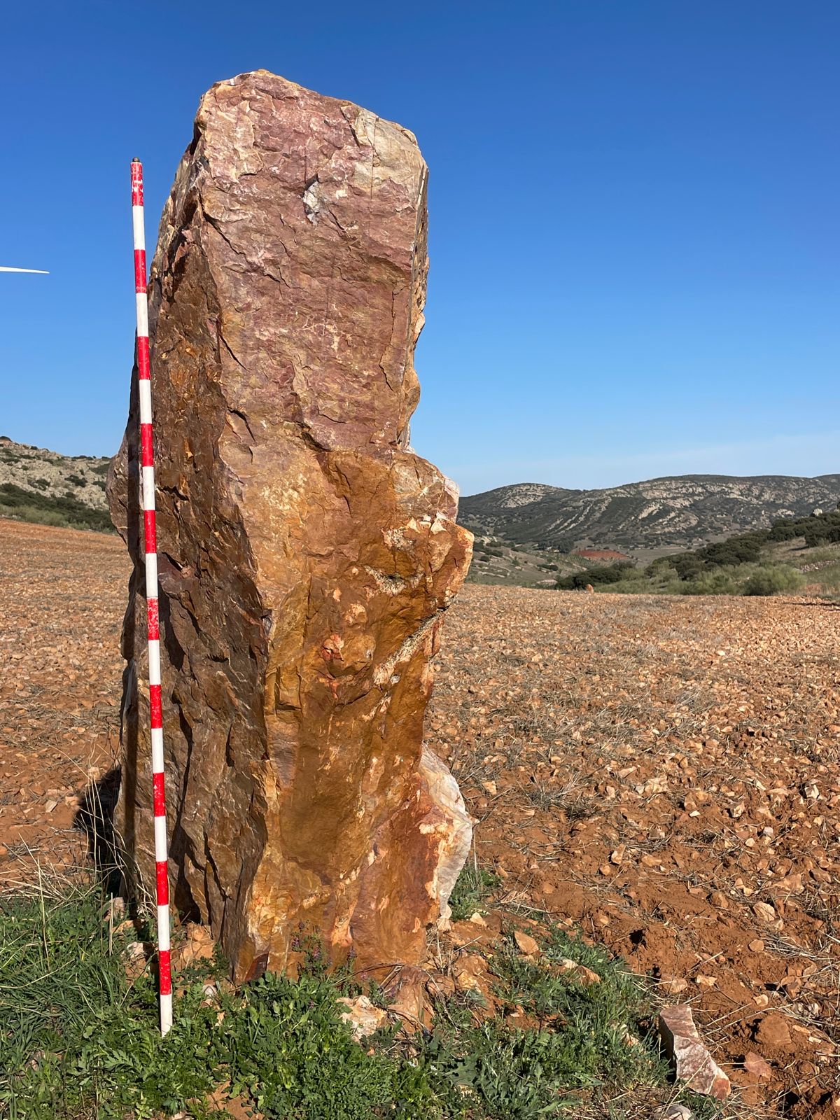 Los dos únicos menhires conocidos en la provincia se sitúan en Moral de Calatrava Los dos únicos menhires conocidos en la provincia se sitúan en Moral de Calatrava