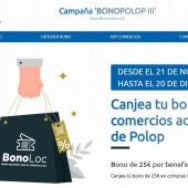 Tercer año de la campaña de Bonoconsumo en Polop