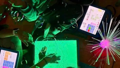 Archivo. Materiales que utilizan los usuarios de la Fundación Mira'm. Archivo. Materiales que utilizan los usuarios de la Fundación Mira'm.