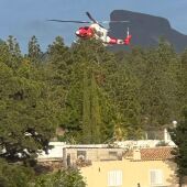 Incendio en Guía de Isora 