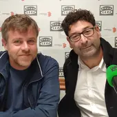 Ramón Ruiz y juan Miguel Calderón, respectivamente jefe de Estudios Adjunto y director del I.E.S. Bernardo Balbuena Ramón Ruiz y juan Miguel Calderón, respectivamente jefe de Estudios Adjunto y director del I.E.S. Bernardo Balbuena