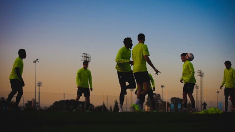 Imagen de un entrenamiento