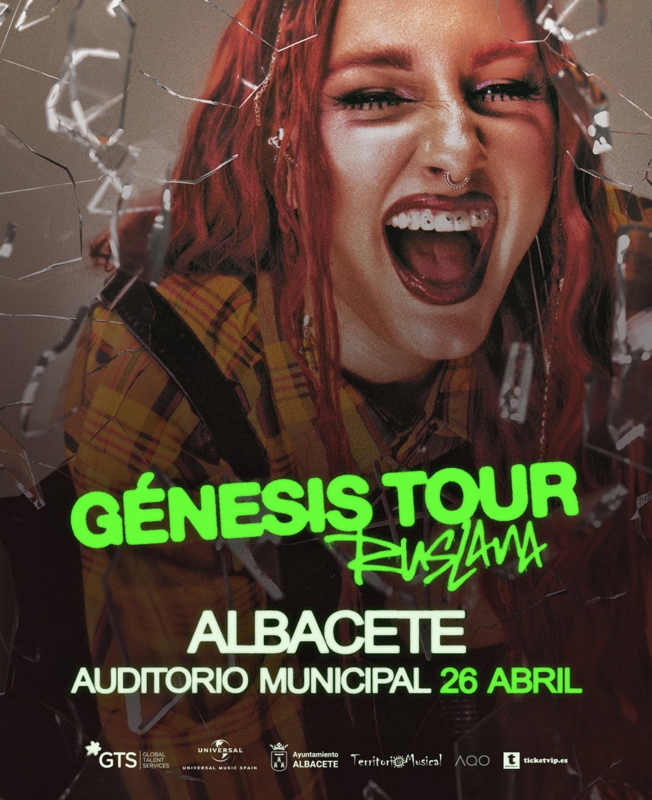 Ruslana y su aclamado ‘Génesis Tour’ harán parada en Albacete la próxima primavera Ruslana y su aclamado ‘Génesis Tour’ harán parada en Albacete la próxima primavera
