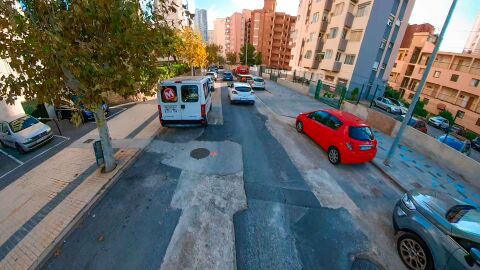 Benidorm reparar&aacute; los desperfectos de la avenida Montecarlo para evitar ca&iacute;das