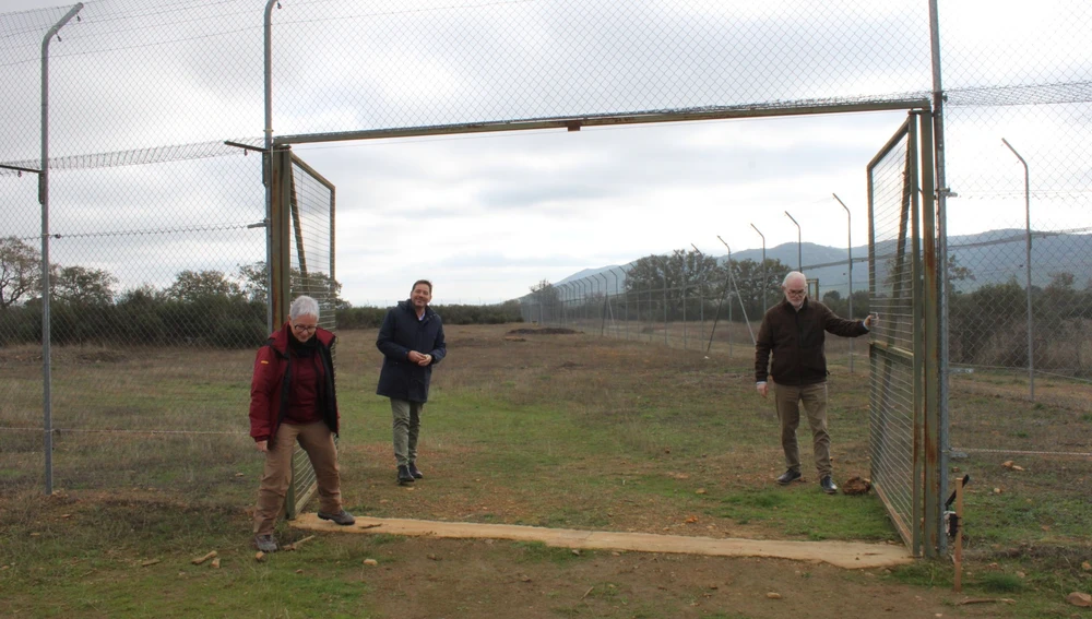 Sánchez y Broceño han presenciado la suelta del lince en Cabañeros Sánchez y Broceño han presenciado la suelta del lince en Cabañeros