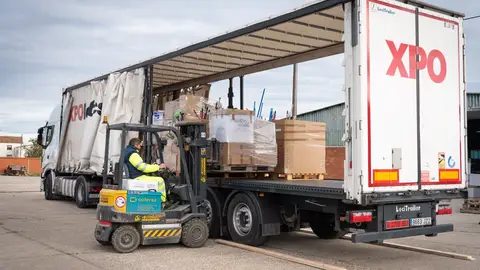 La Diputación de Palencia envía un camión de productos para los afectados de la DANA en ValenciA .