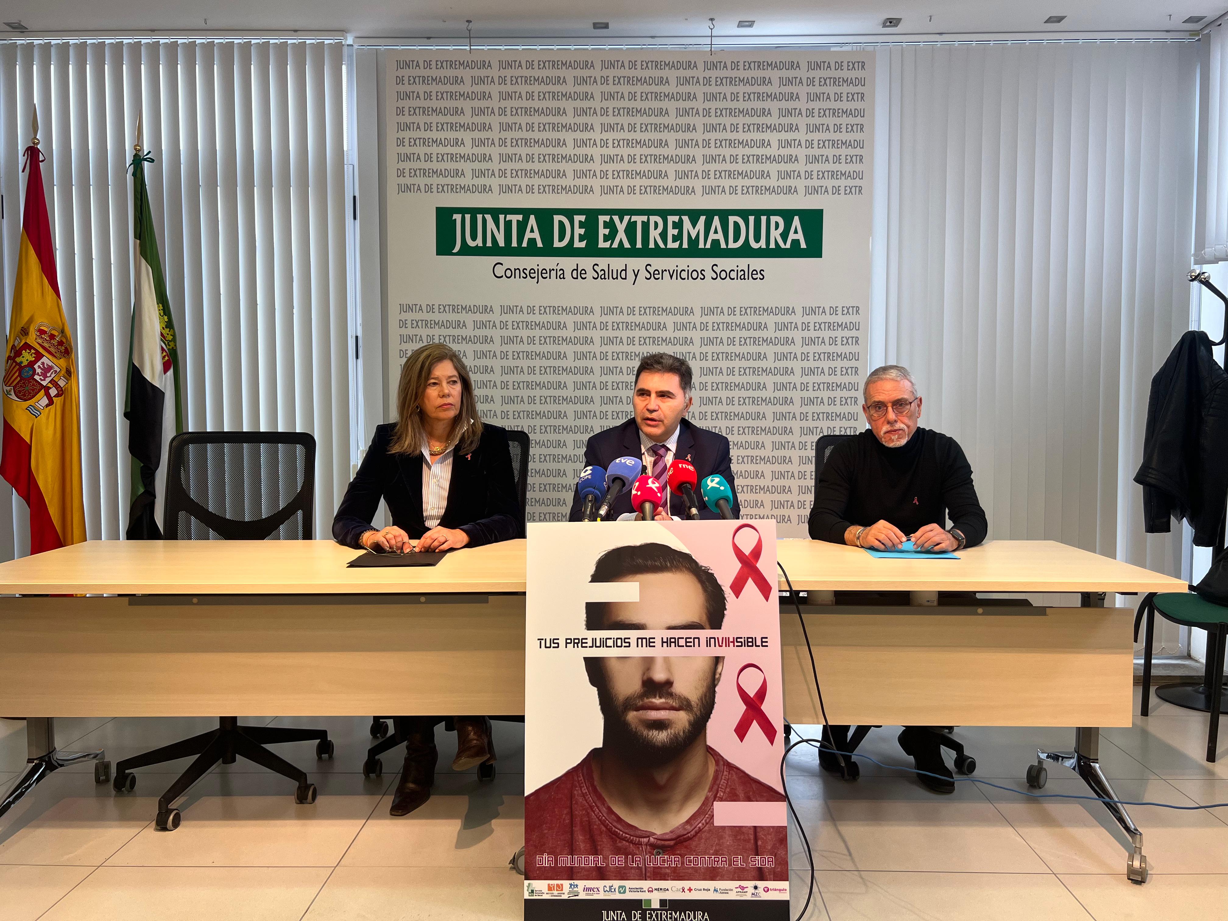 La Junta de Extremadura se suma a la celebración del Día Mundial de la Lucha contra el Sida el próximo 1 de diciembre La Junta de Extremadura se suma a la celebración del Día Mundial de la Lucha contra el Sida el próximo 1 de diciembre