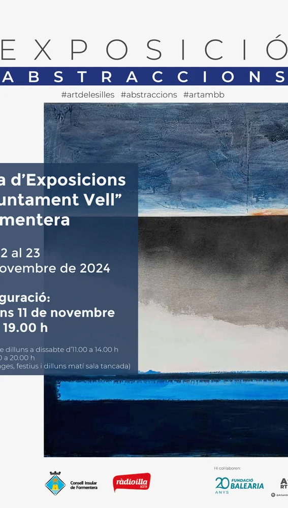 Exposición Abstraccions de Art amb B Exposición Abstraccions de Art amb B