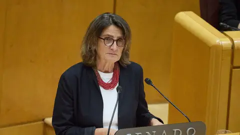 La vicepresidenta tercera y ministra para la Transición Ecológica y el Reto Demográfico, Teresa Ribera. La vicepresidenta tercera y ministra para la Transición Ecológica y el Reto Demográfico, Teresa Ribera.
