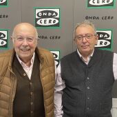 Manuel Catalán Chana y Arsenio Perona, cantante y pianista que ofrecerán el concierto 'Canciones de siempre'.