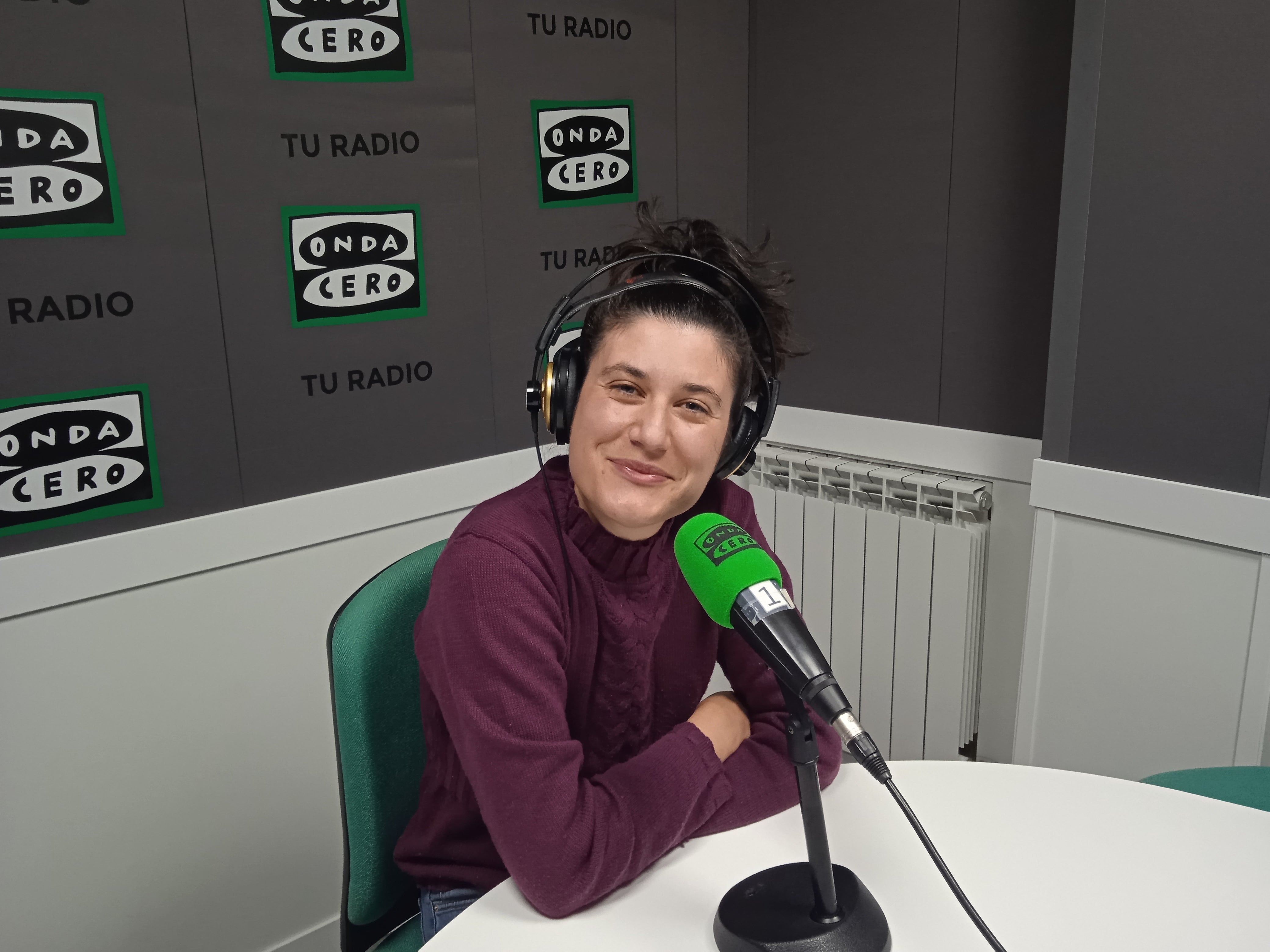 Sandra Dalda en la Cadena de Teruel Sandra Dalda en la Cadena de Teruel