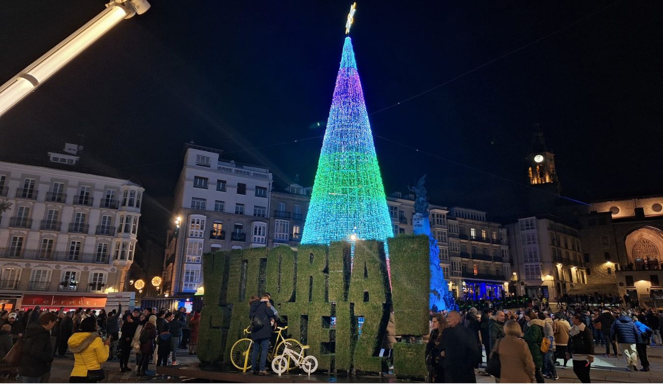 Cuándo se encienden las luces de Navidad en Vitoria 2024 Cuándo se encienden las luces de Navidad en Vitoria 2024