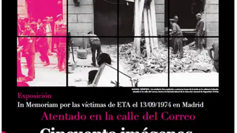 Cáceres acoge una exposición en recuerdo a las víctimas del atentado terrorista de ETA en la Calle del Correo de Madrid Cáceres acoge una exposición en recuerdo a las víctimas del atentado terrorista de ETA en la Calle del Correo de Madrid