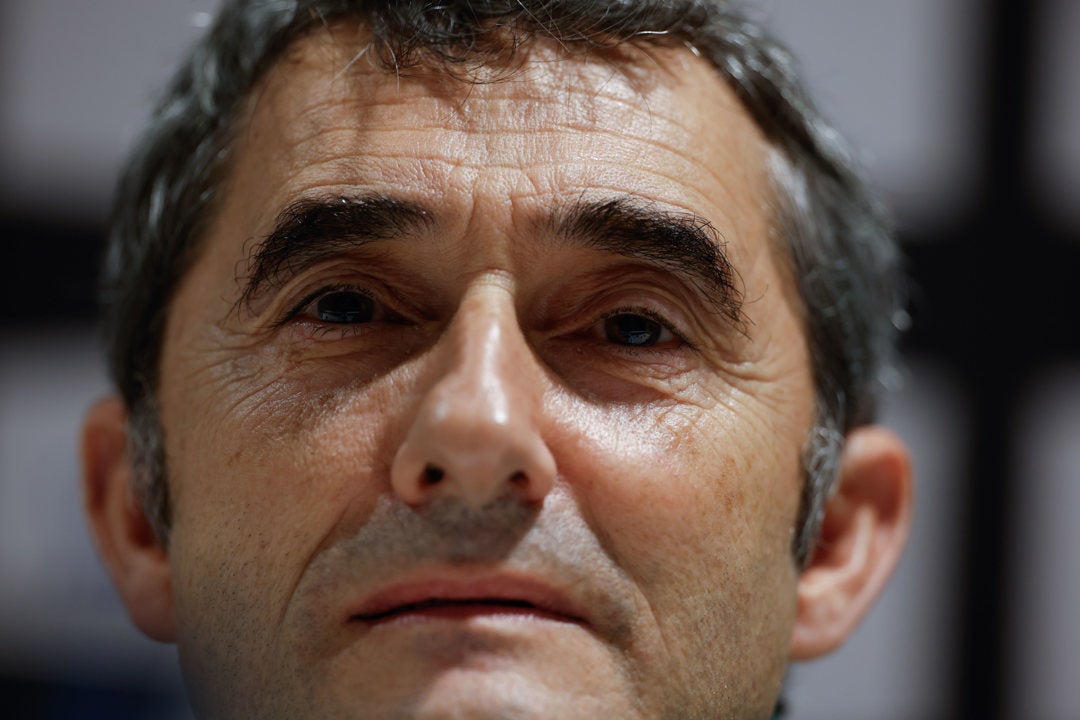 Valverde: "No somos favoritos, veo muy fuerte al Barça" Valverde: "No somos favoritos, veo muy fuerte al Barça"