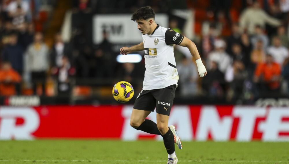 Diego López con el Valencia 