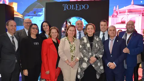 El equipo de gobierno de la Diputación en la anterior edición de FITUR El equipo de gobierno de la Diputación en la anterior edición de FITUR