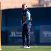 Pellicer, entrenador del Málaga CF Pellicer, entrenador del Málaga CF