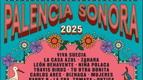 Viva Suecia, La Casa Azul, Zahara y León Benavente encabezan el cartel del Palencia Sonora 2025 .