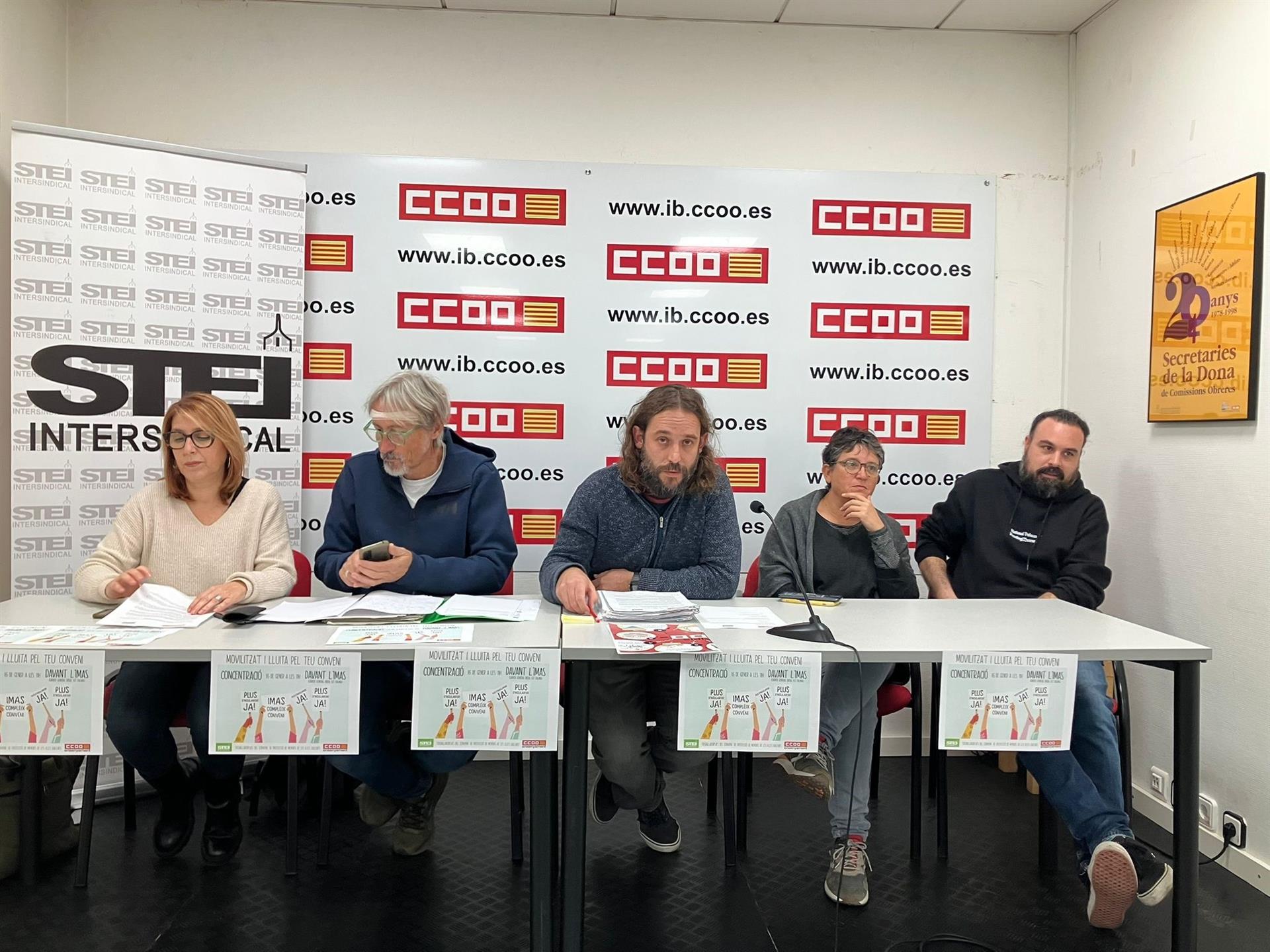 CCOO y STEI exigen al IMAS el pago del plus de insularidad para los trabajadores de menores CCOO y STEI exigen al IMAS el pago del plus de insularidad para los trabajadores de menores