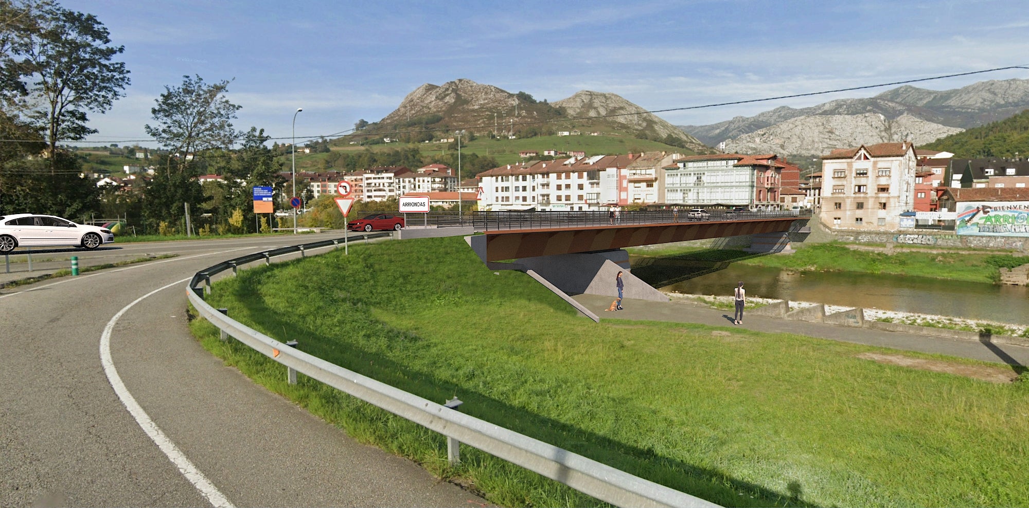 Fomento aumentará hasta los 5,2 millones la inversión para ampliar el puente 'Emilio Llamedo' y reformar el acceso a Arriondas Fomento aumentará hasta los 5,2 millones la inversión para ampliar el puente 'Emilio Llamedo' y reformar el acceso a Arriondas
