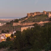 Castillo de Sagunto al atardecer