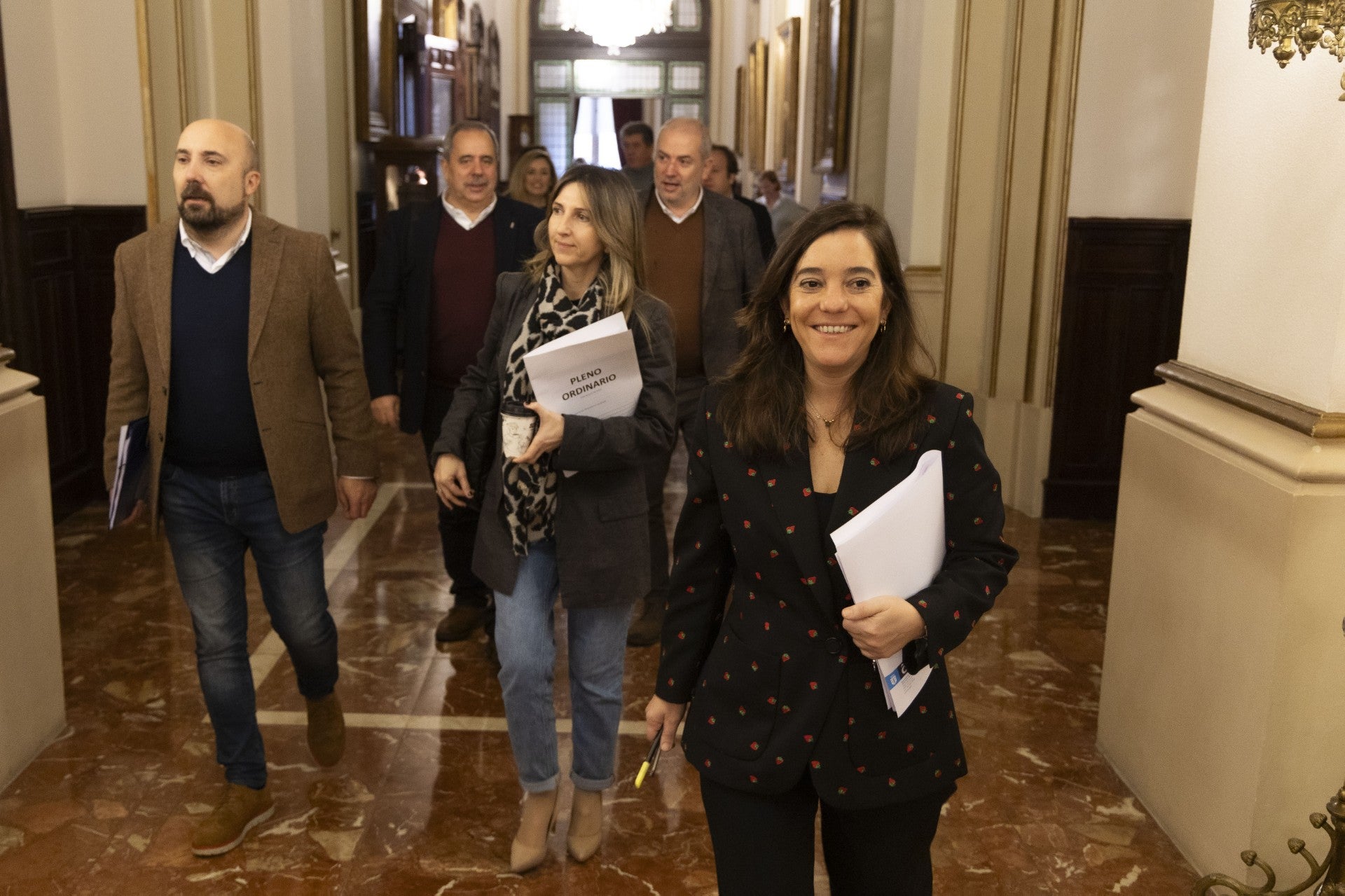 Primer pleno de 2025 en María Pita marcado por la posible moción de confianza de Inés Rey Primer pleno de 2025 en María Pita marcado por la posible moción de confianza de Inés Rey