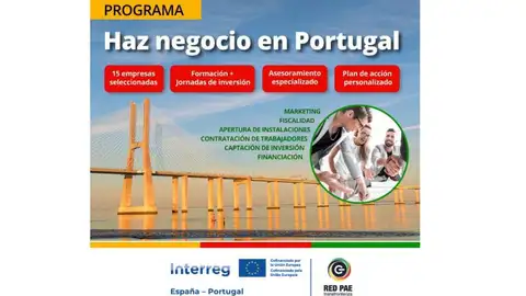 El Programa 'Haz Negocios en Portugal' apoyará a empresas extremeñas interesadas en el mercado transfronterizo El Programa 'Haz Negocios en Portugal' apoyará a empresas extremeñas interesadas en el mercado transfronterizo