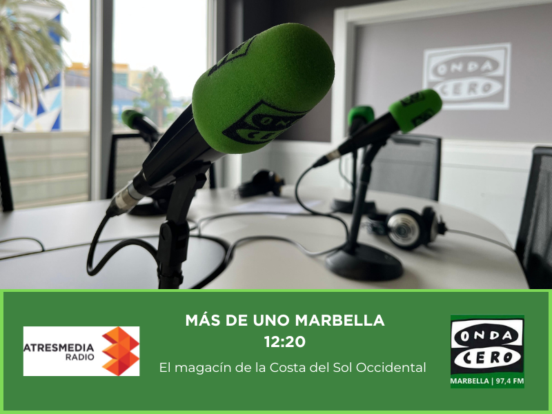 Más de Uno Marbella 12.20. Jueves 9 de enero de 2025 Más de Uno Marbella 12.20. Jueves 9 de enero de 2025