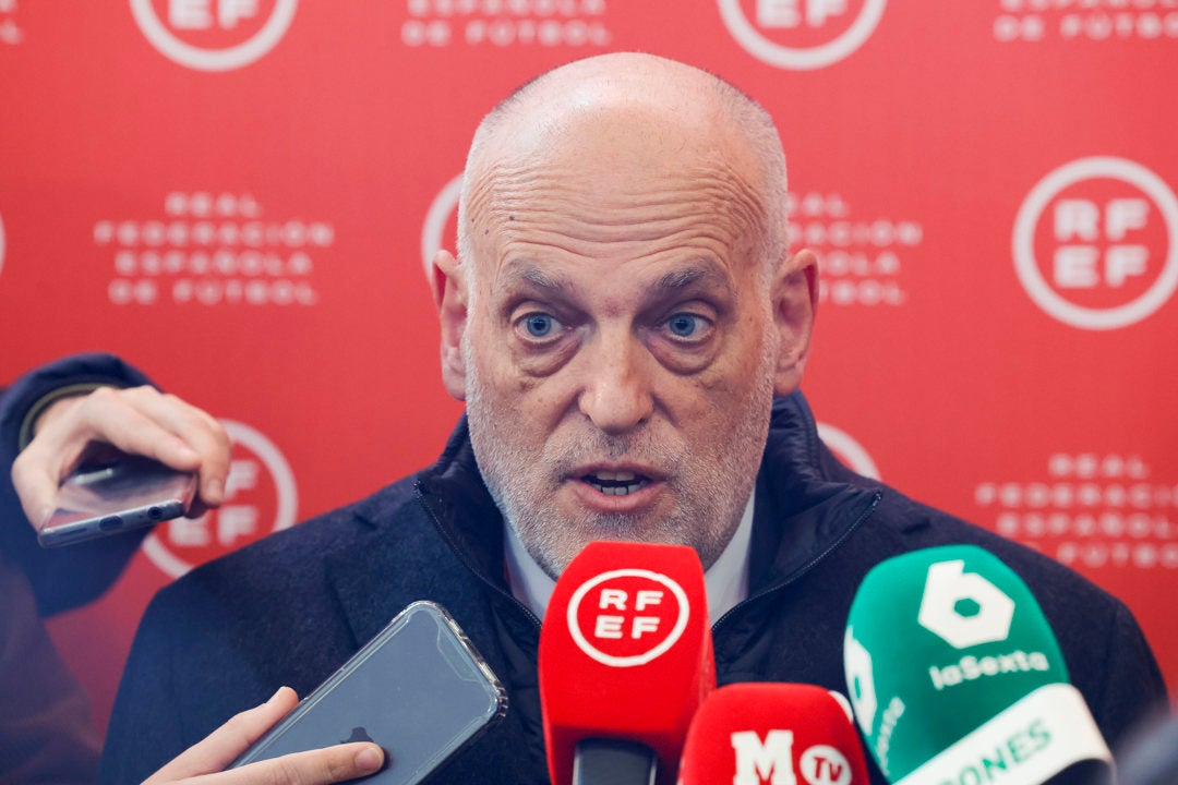 Tebas carga contra el CSD por el Caso Olmo Tebas carga contra el CSD por el Caso Olmo