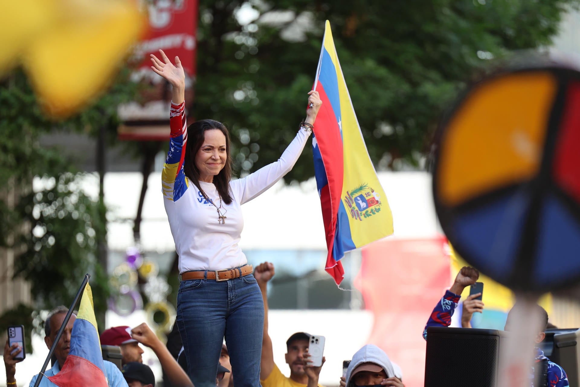 Quién es María Corina Machado: las dos versiones sobre su detención Quién es María Corina Machado: las dos versiones sobre su detención