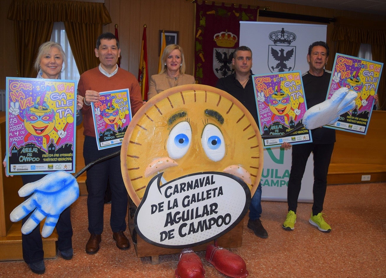 Aguilar de Campoo presenta el cartel del Carnaval de la Galleta 2025 Aguilar de Campoo presenta el cartel del Carnaval de la Galleta 2025