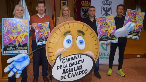 Aguilar de Campoo presenta el cartel del Carnaval de la Galleta 2025 .