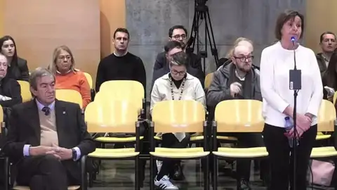 Carmen Moriyón acude como testigo al juicio contra Francisco Álvarez Cascos Carmen Moriyón acude como testigo al juicio contra Francisco Álvarez Cascos