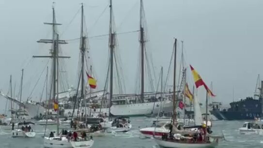 Vídeo del buque escuela 'Juan Sebastián Elcano'