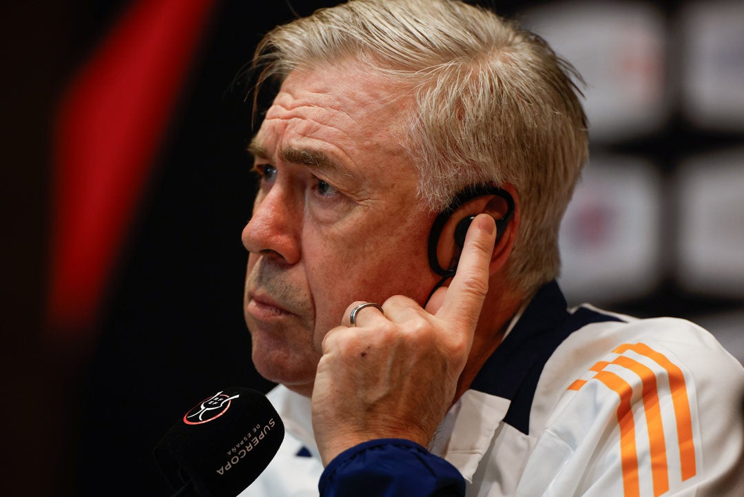 Ancelotti: "La final no es previsible, pero vamos a estar bien" Ancelotti: "La final no es previsible, pero vamos a estar bien"