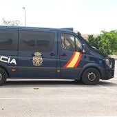 Imagen de archivo: furgón de la Policía Nacional 