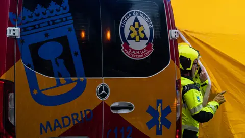 Imagen de archivo, SAMUR Imagen de archivo, SAMUR