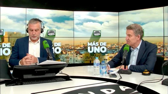 Entrevista completa de Carlos Alsina a Alberto Núñez Feijóo en 'Más de uno' Entrevista completa de Carlos Alsina a Alberto Núñez Feijóo en 'Más de uno'