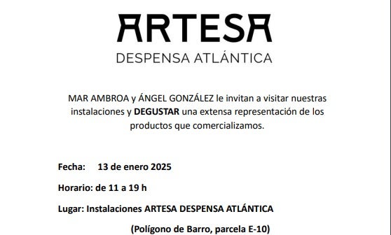Segundo aniversario de Artesa Despensa Atlántico Segundo aniversario de Artesa Despensa Atlántico