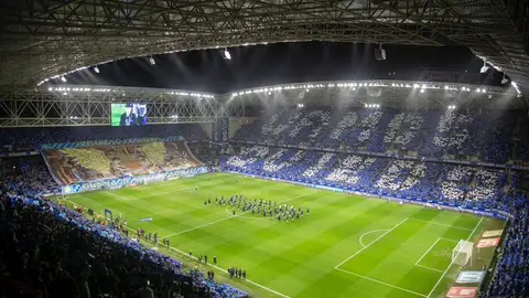 11-1-2025 Panorámica del Carlos Tartiere en el derbi ante el Sporting 11-1-2025 Panorámica del Carlos Tartiere en el derbi ante el Sporting