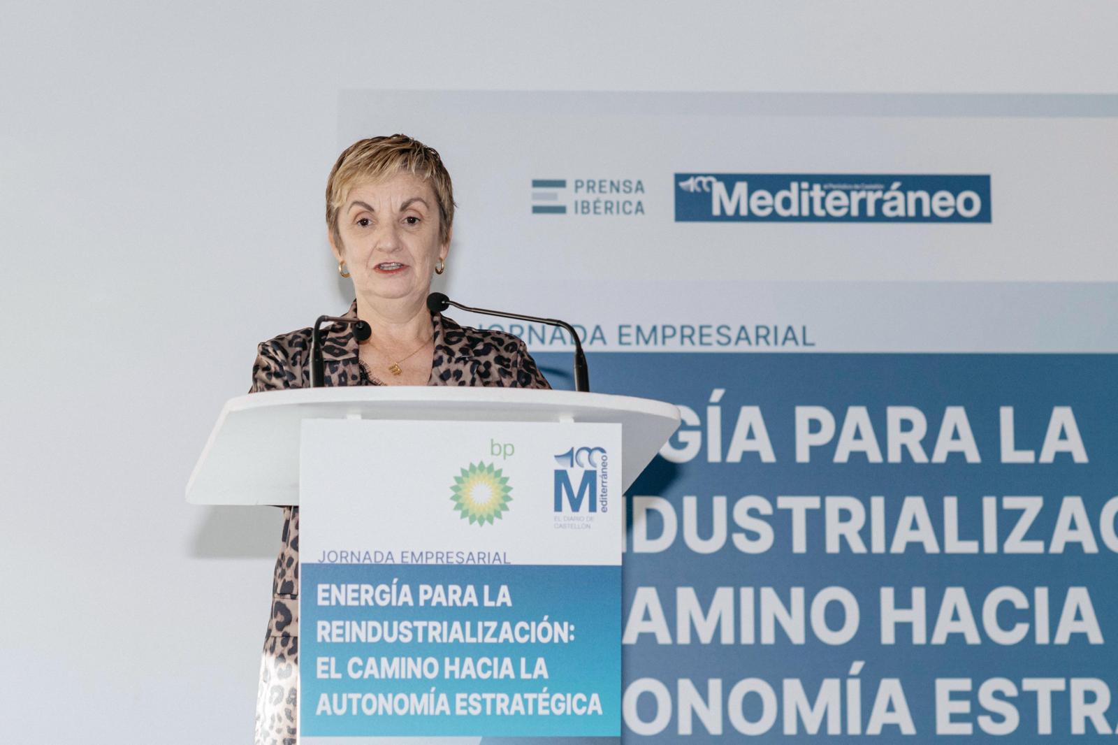 Marián Cano: “Castellón es un referente clave e indispensable para lograr descarbonización de la economía y la soberanía energética Marián Cano: “Castellón es un referente clave e indispensable para lograr descarbonización de la economía y la soberanía energética