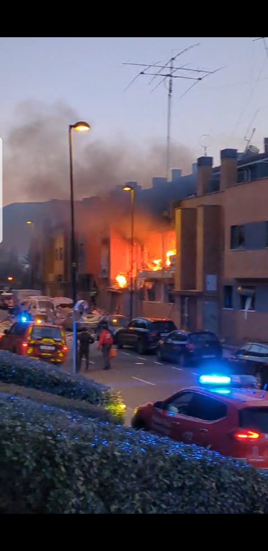 Al menos siete personas heridas tras dos explosiones de gas en Noáin Al menos siete personas heridas tras dos explosiones de gas en Noáin