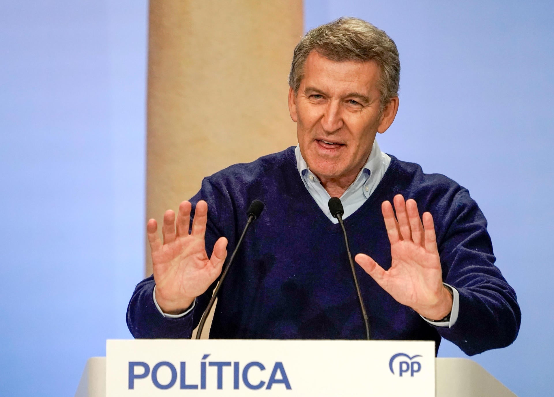 Feijóo exige al Gobierno que asuma "la atención y financiación directa" de los menores no acompañados Feijóo exige al Gobierno que asuma "la atención y financiación directa" de los menores no acompañados