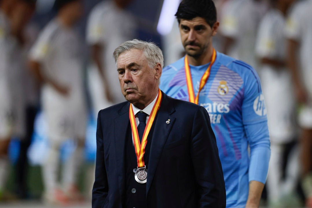 Ancelotti: "Estamos tristes y decepcionados" Ancelotti: "Estamos tristes y decepcionados"