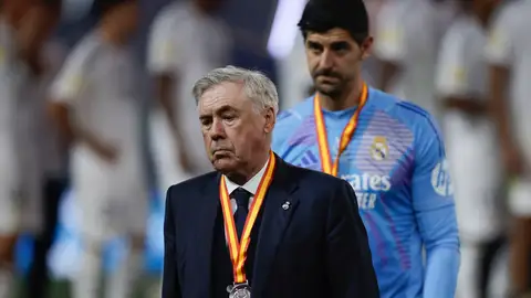 Ancelotti: "Estamos tristes y decepcionados" Ancelotti: "Estamos tristes y decepcionados"